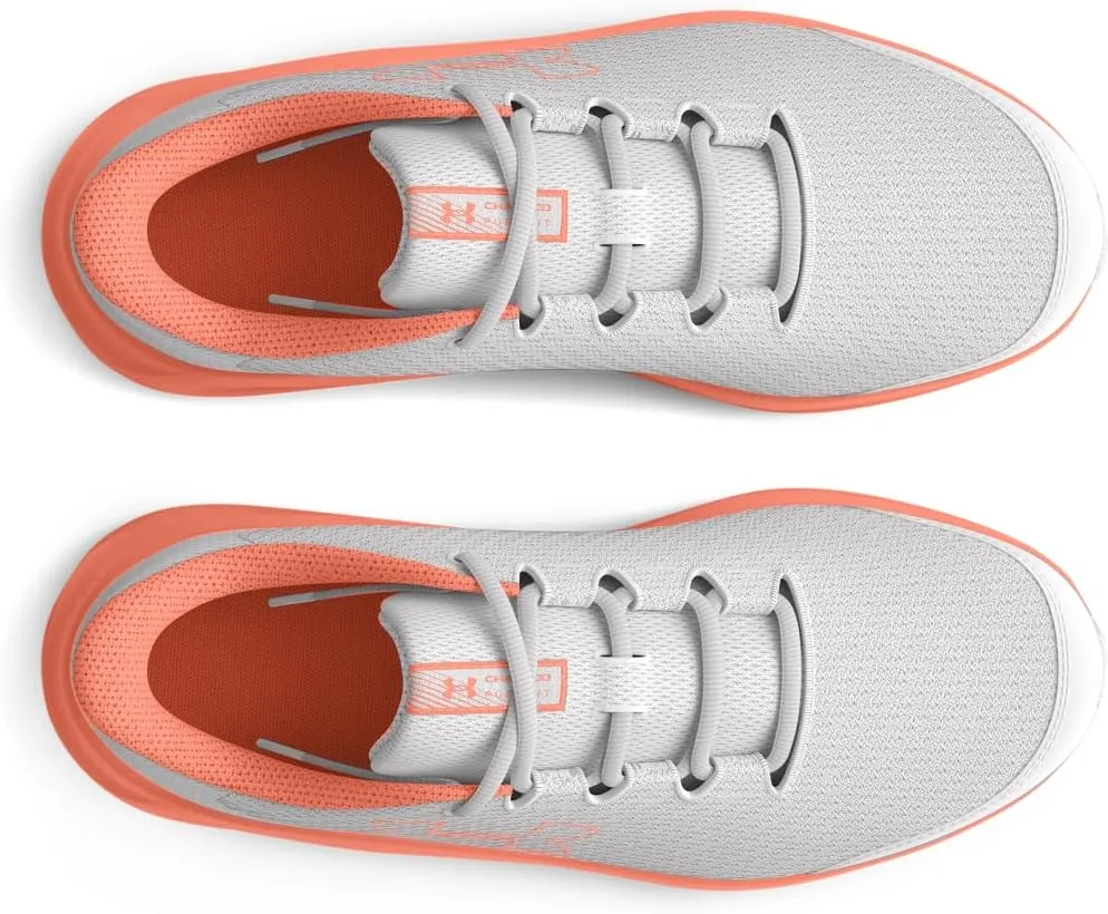 Under Armour Girls' Grade School Pursuit 3 Big Logo Running Shoe