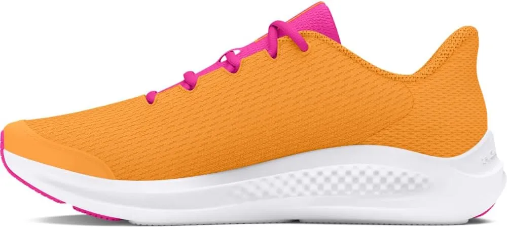 Under Armour Girls' Grade School Pursuit 3 Big Logo Running Shoe