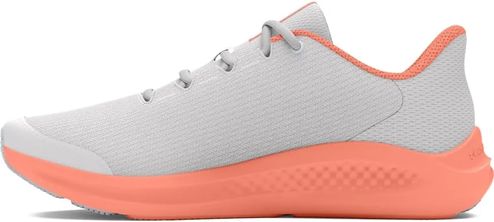 Under Armour Girls' Grade School Pursuit 3 Big Logo Running Shoe