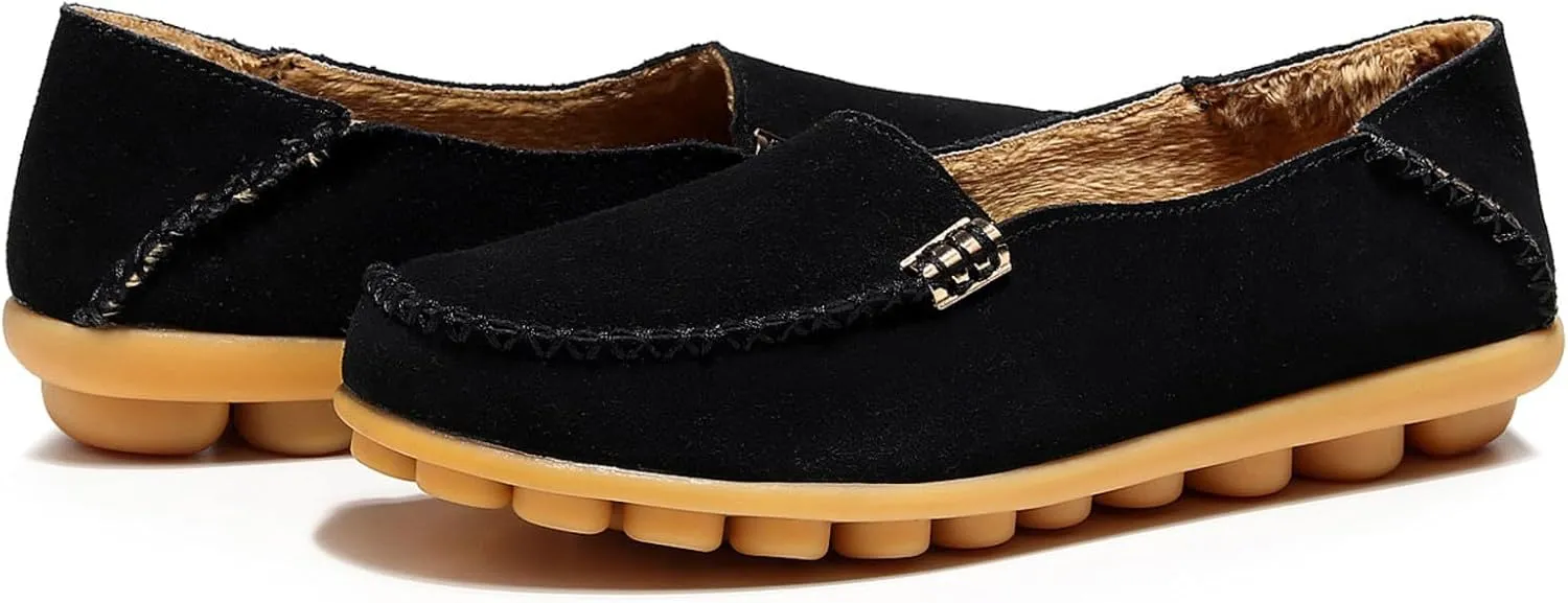 VenusCelia Women's Comfort Walking Boat Shoe