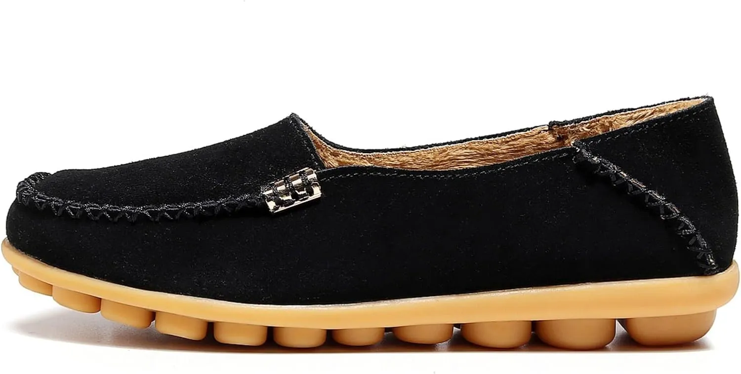 VenusCelia Women's Comfort Walking Boat Shoe