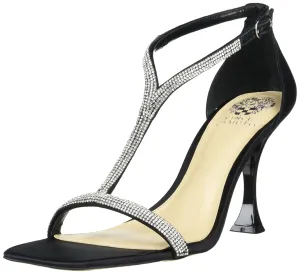 Vince Camuto Women's Sorthand Heeled Sandal, Black, 7.5