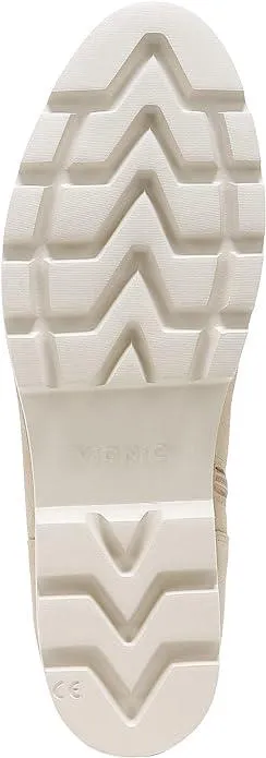 Vionic Women's Brionie Chelsea Pull-Up Short Ankle Semolina  Beige Suede Boot