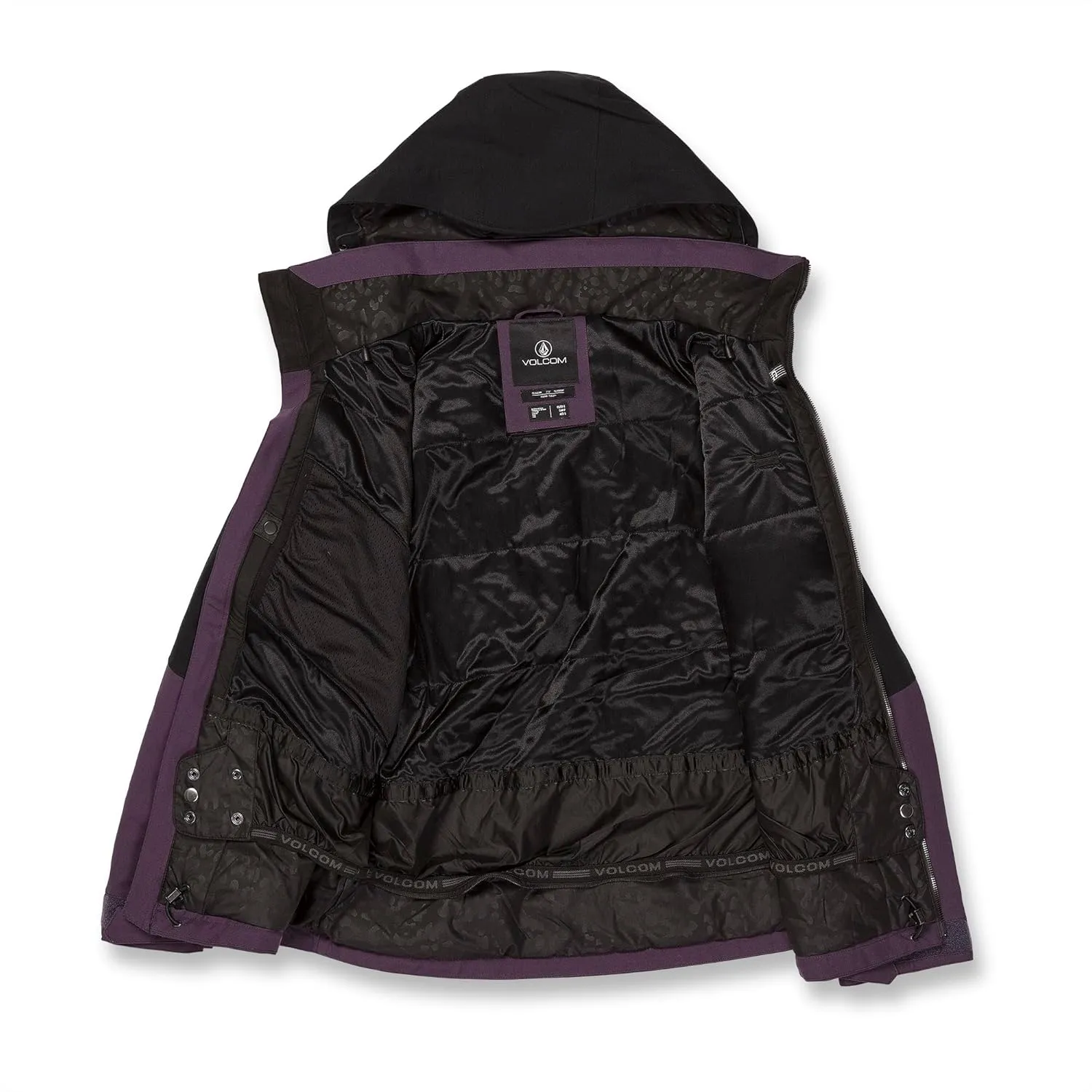 Volcom Women's Shelter 3D Stretch Insulated Snowboard Ski Winter Hooded Jacket