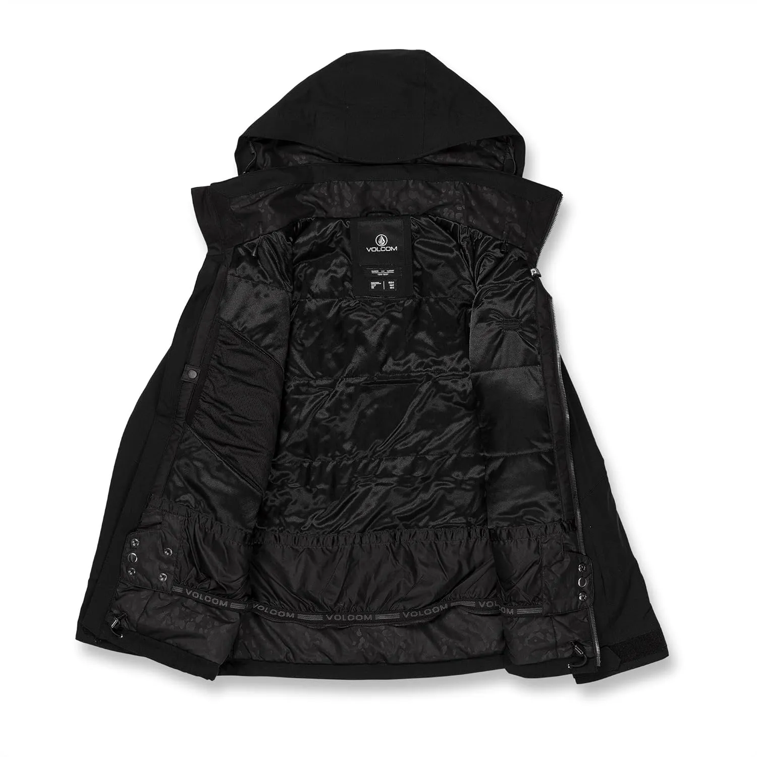 Volcom Women's Shelter 3D Stretch Insulated Snowboard Ski Winter Hooded Jacket