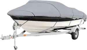 Waterproof Yacht Cover 11–22ft – Anti-Tear & Silver Reflective for Outdoor Use for Boats(11-13ft (420 X270cm))
