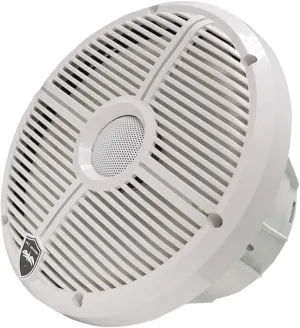 wet sounds | REVO 6-XWW | High Output Component Style 6.5" Marine Coaxial Speaker with RGB Backlighting and Enclosed White XW Grille
