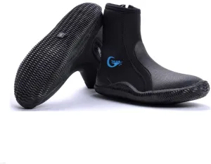 Wetsuit Booties Men Women-Surf Booties Neoprene Shoes with Puncture Resistant Sole 3mm 5mm for Watersports Beach Boat,AKE Mud Kayak and More