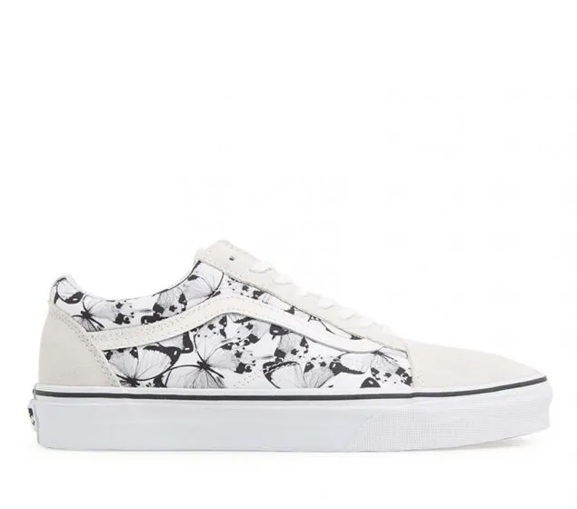 WHITE | (BUTTERFLY) OLD BLACK TRUE Site-wide sale Price drop | SKOOL VANS