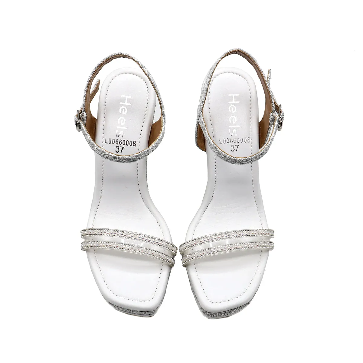 White Fancy Sandal L00660008