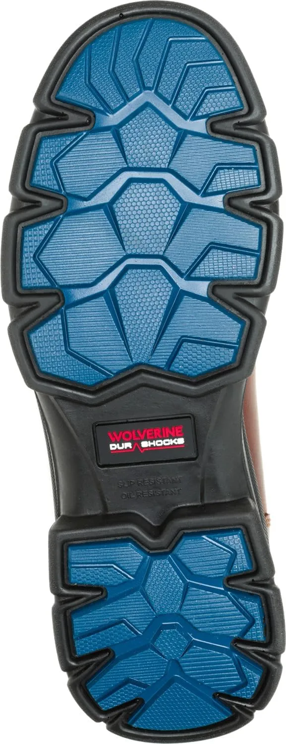 WOLVERINE DuraShocks Icon, Men's, Comp Toe, EH, WP, Slip Resistant, 6 Inch, Work Boot