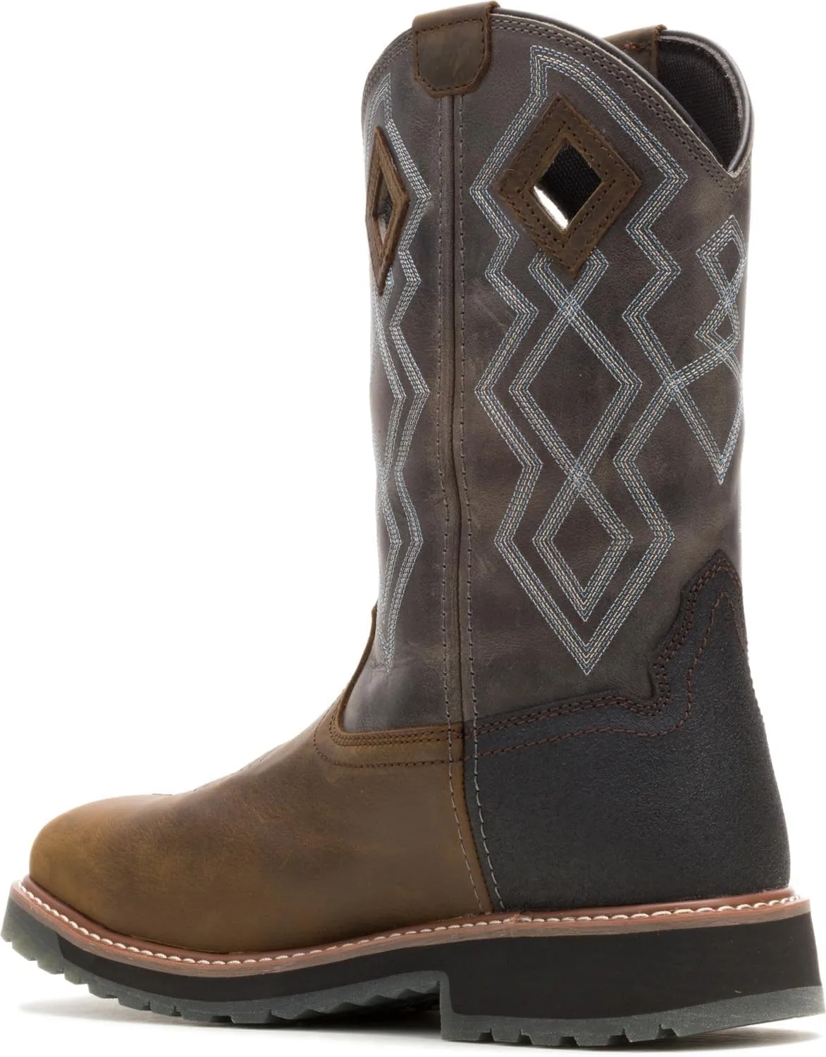 WOLVERINE Rancher Pro, Men's, Comp Toe, EH, WP, Slip Resistant, Wellington, Work Boot