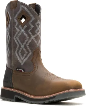 WOLVERINE Rancher Pro, Men's, Comp Toe, EH, WP, Slip Resistant, Wellington, Work Boot
