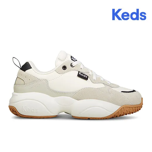 Women's Bounce Sneaker White/Light Grey (KC67606)