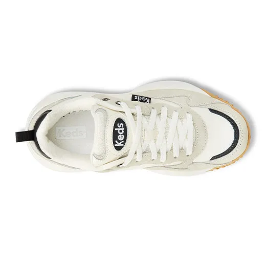 Women's Bounce Sneaker White/Light Grey (KC67606)