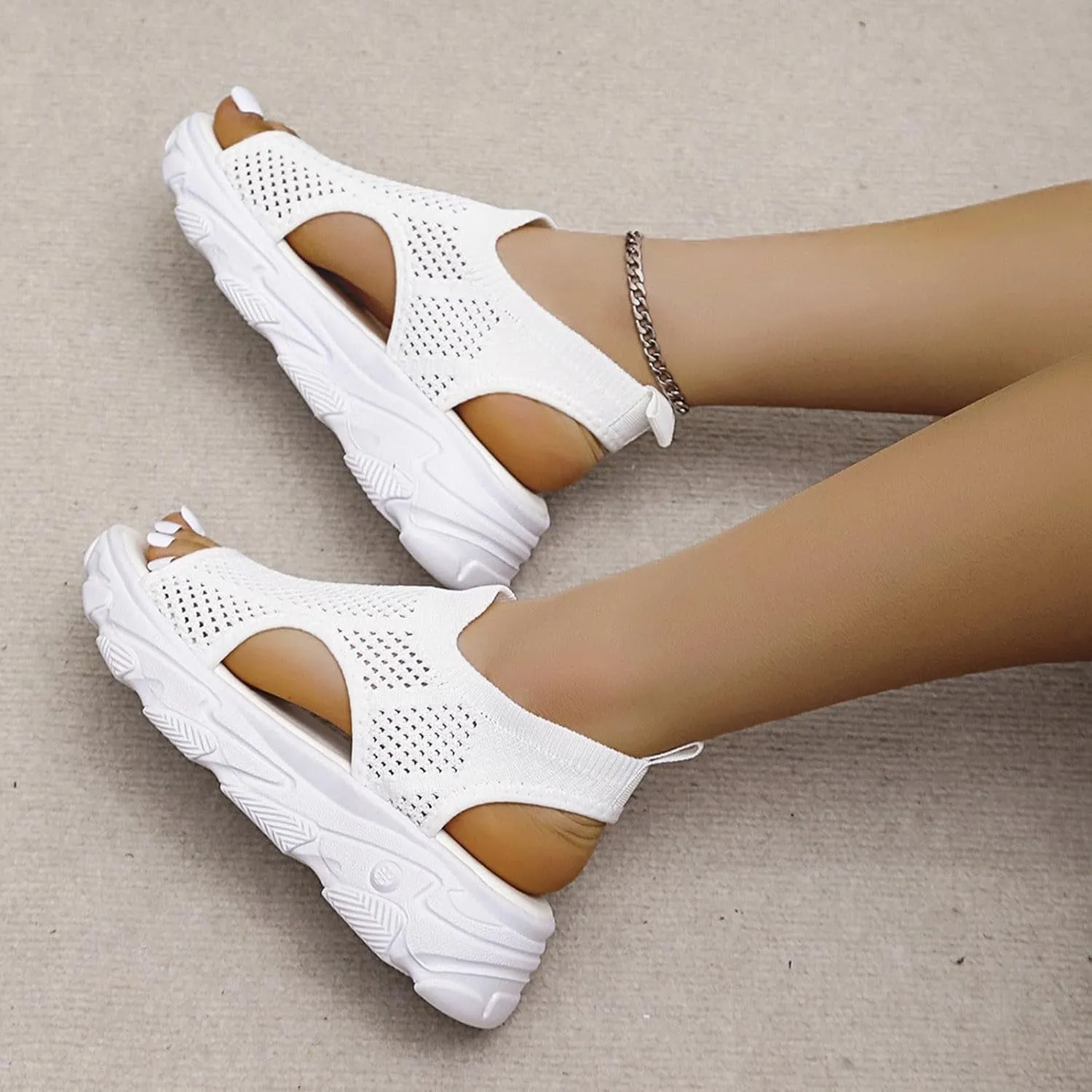 Women's Height Increasing Thick Sole Fashion Sandals Shoes Women Sandals Slides Women's Sandals Outdoor Women Sandals