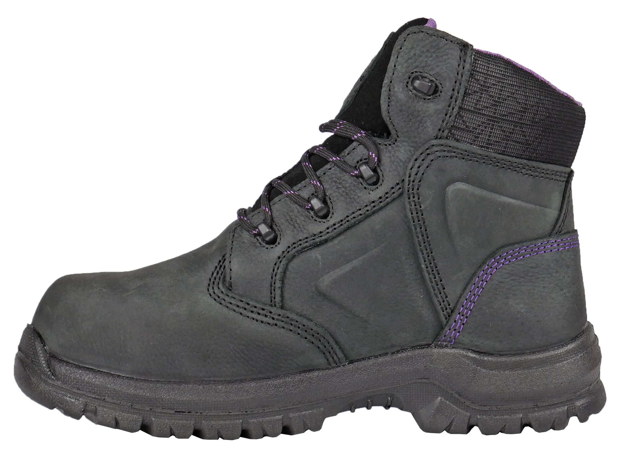 Women's Hoss 6" Lacy Black, PR, SR, EH, Met-Guard Composite Toe Boot