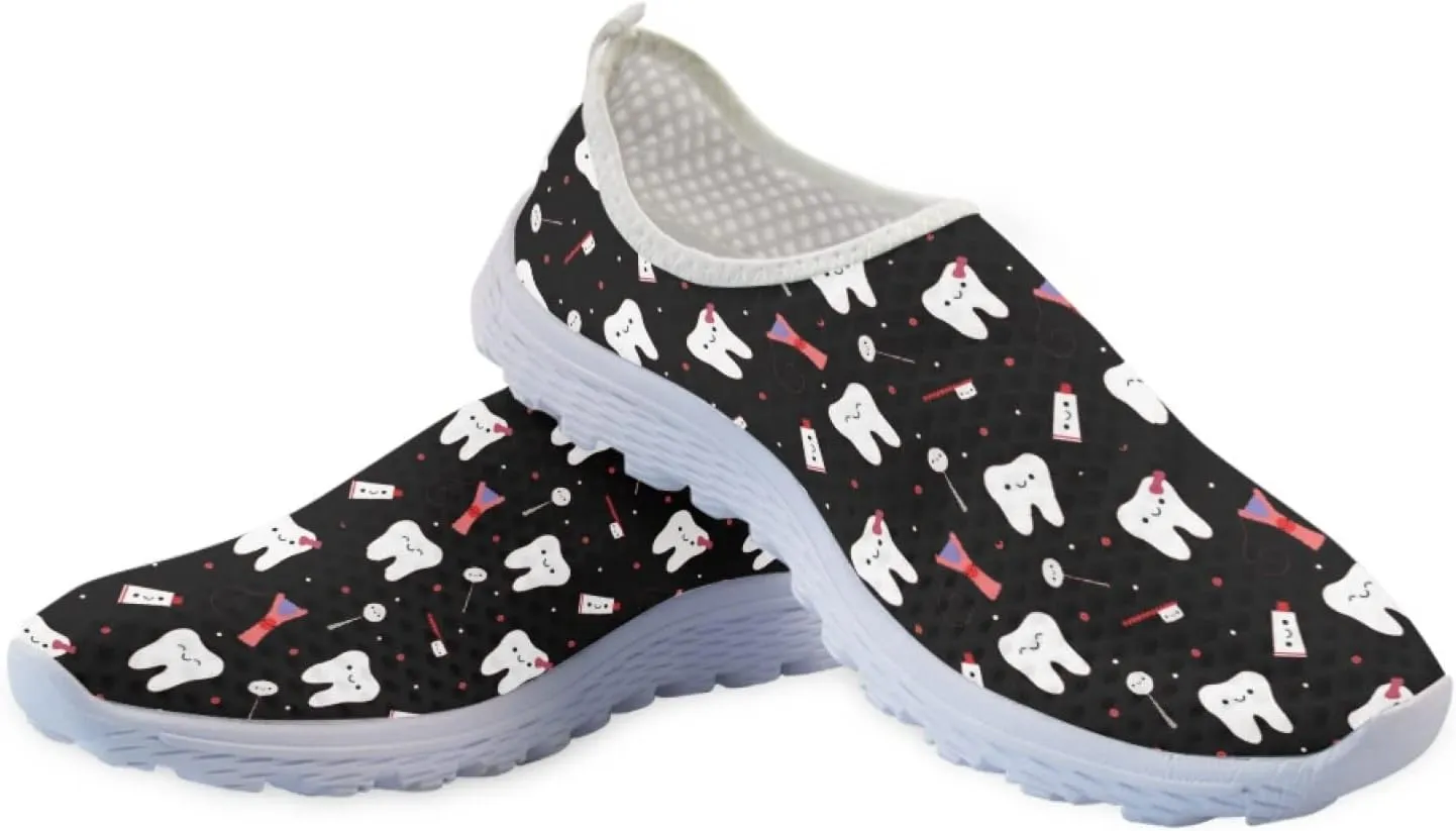 Womens Walking Shoes Casual Workout Running Sneakers Tennis Mesh Loafers