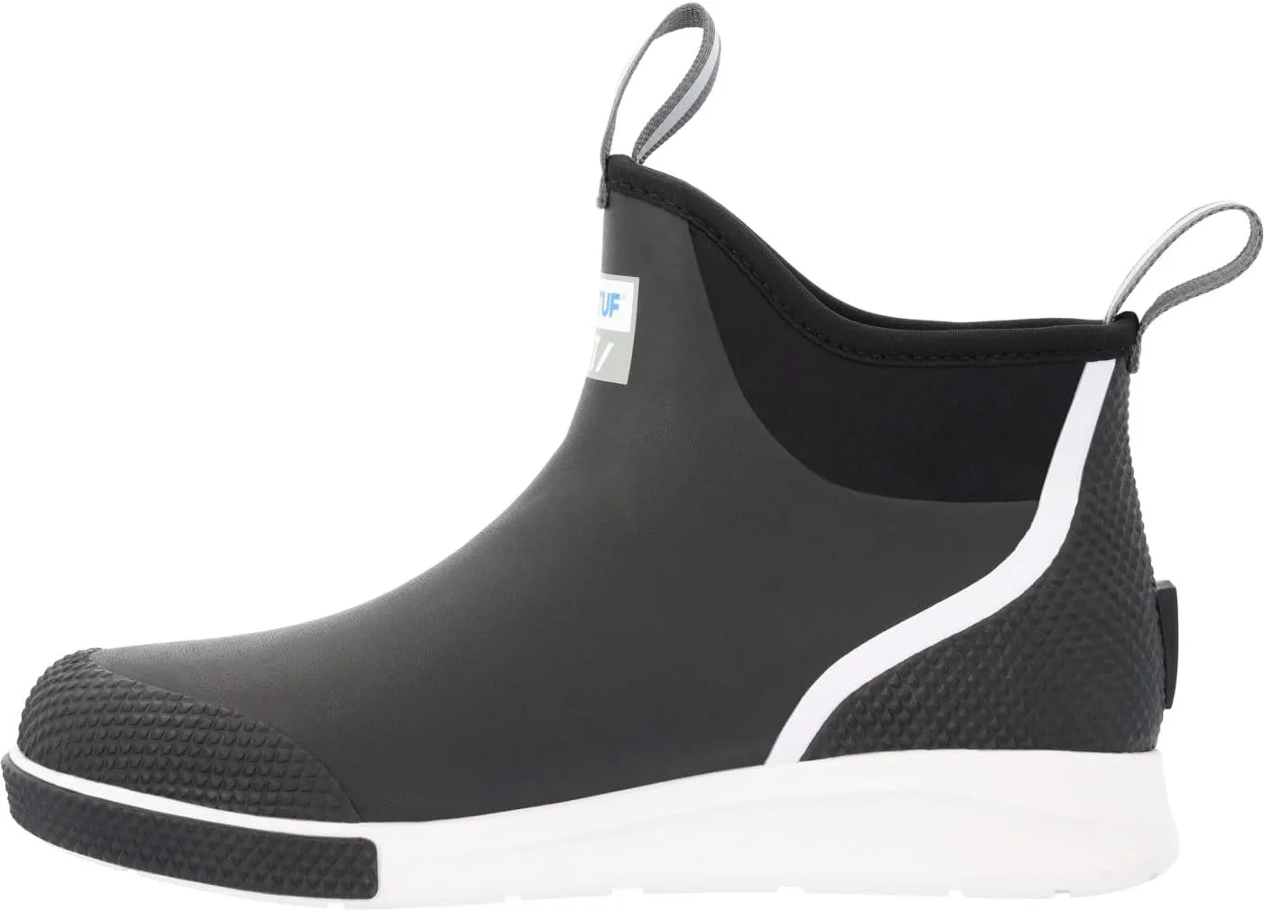 Xtratuf Men's 6 Inch Sport Ankle Deck Boot, Black