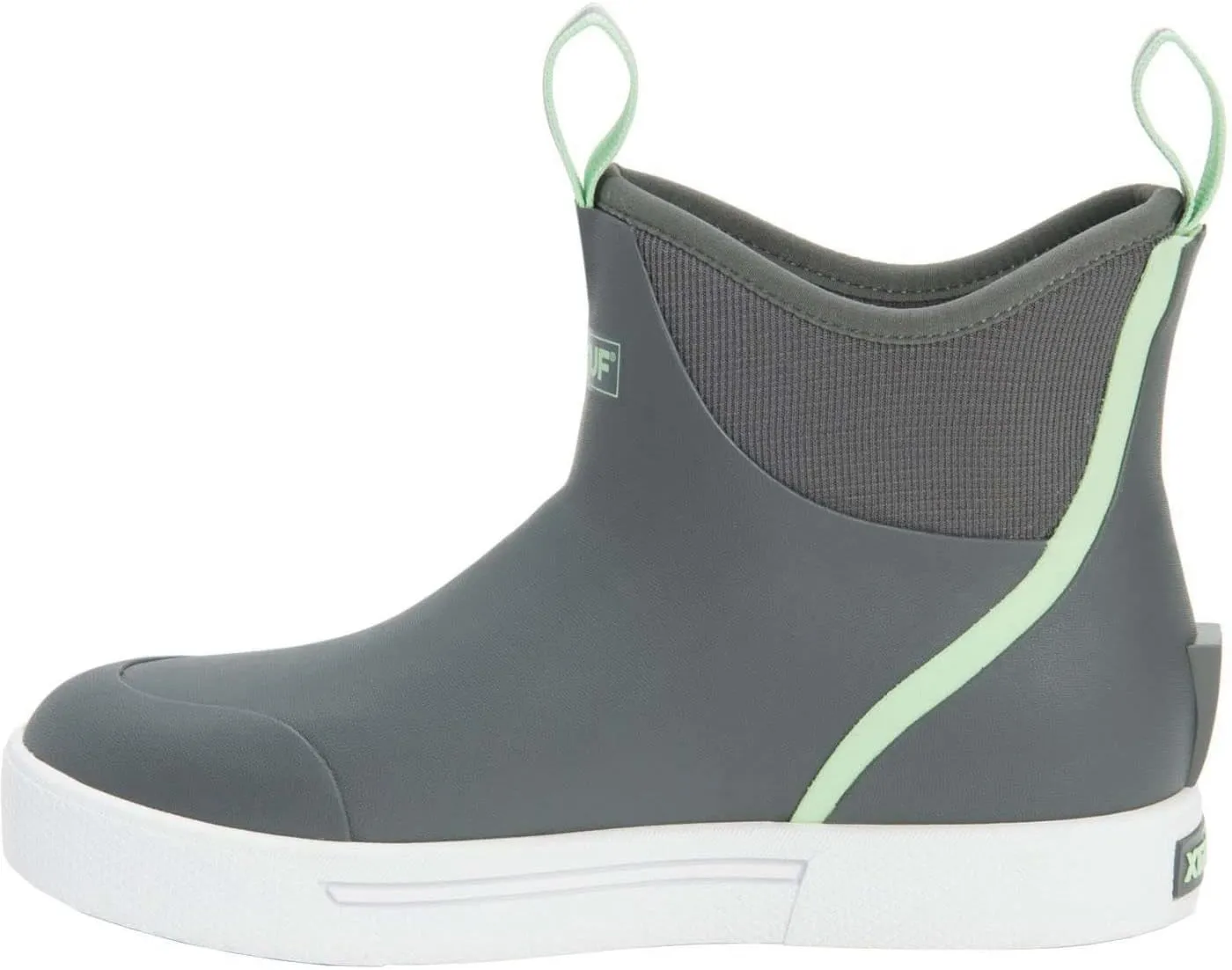 Xtratuf Women's Wheelhouse 6 Inch Ankle Deck Boot, Blue Coho, Size 11