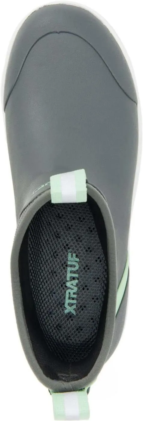 Xtratuf Women's Wheelhouse 6 Inch Ankle Deck Boot, Blue Coho, Size 11
