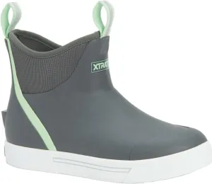Xtratuf Women's Wheelhouse 6 Inch Ankle Deck Boot, Blue Coho, Size 11