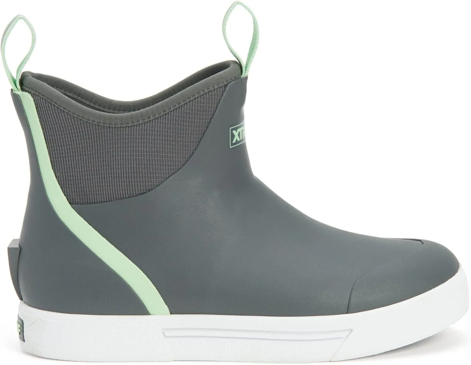 Xtratuf Women's Wheelhouse 6 Inch Ankle Deck Boot, Blue Coho, Size 11