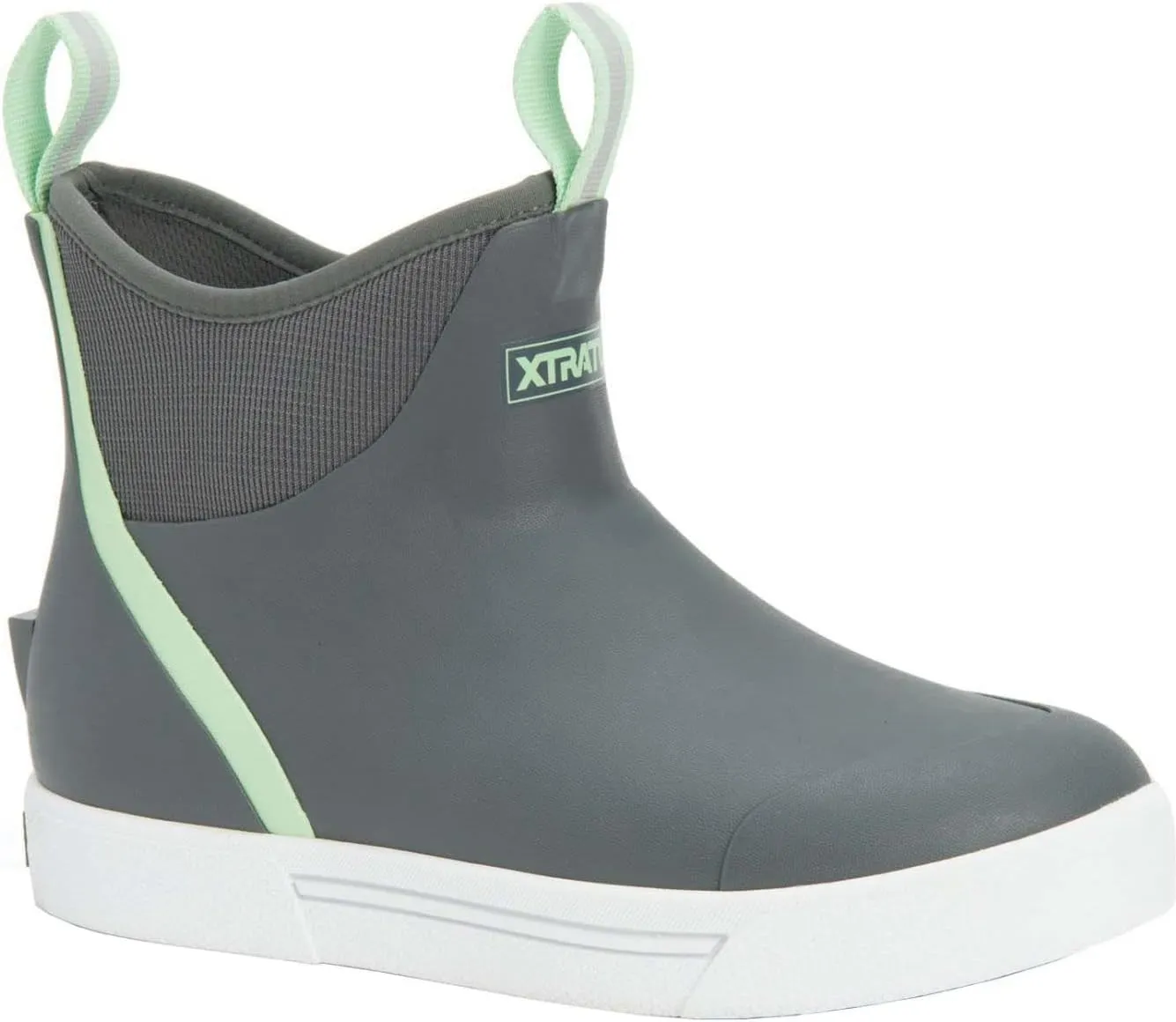 Xtratuf Women's Wheelhouse 6 Inch Ankle Deck Boot, Blue Coho, Size 11
